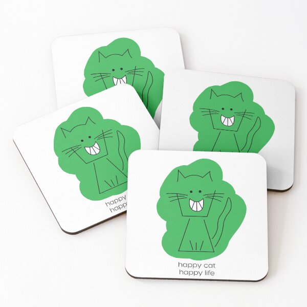 Item preview, Happy Cat, Happy Life designed and sold by kookadesigns.