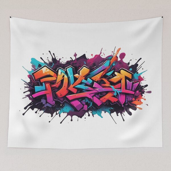 Item preview, Japanese Street Art, Graffiti Splatter Design designed and sold by Burn-Ego.