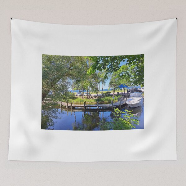 Item preview, Downtown Traverse City Summer Evening designed and sold by UPNortheren.