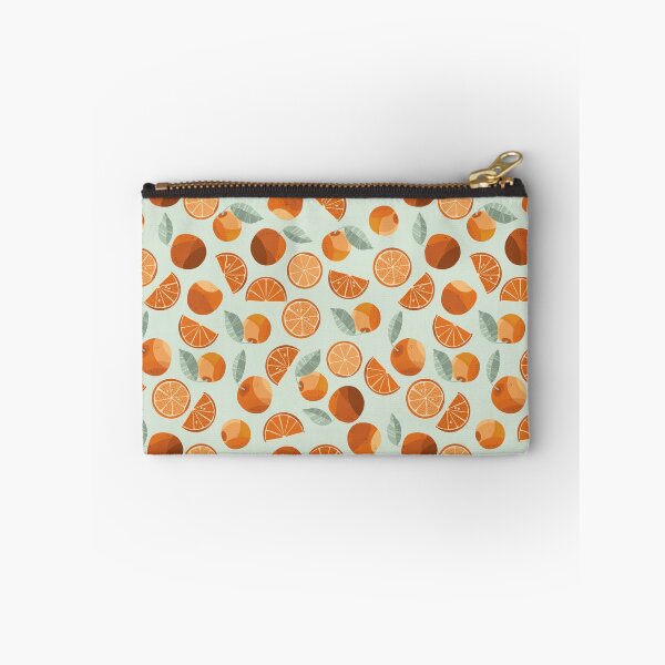 Item preview, Orange Bliss in Light Teal designed and sold by MoshitoDesigns.