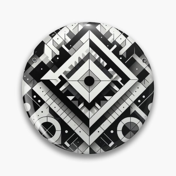 Item preview, B&W Geometry designed and sold by Aesthetica Designs.