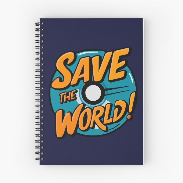 Item preview, Retro Save the World Disc designed and sold by PragmaticP.