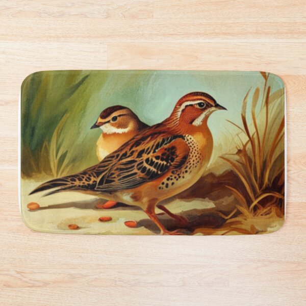 Item preview, Quail Pair digital watercolor art designed and sold by MotherOfMany87.