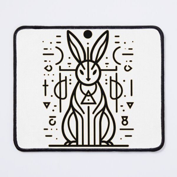 Item preview, Eternal Symbols Hieroglyphic Bunny designed and sold by Dynke.