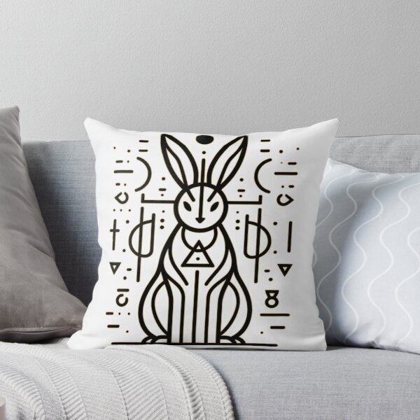 Item preview, Eternal Symbols Hieroglyphic Bunny designed and sold by Dynke.