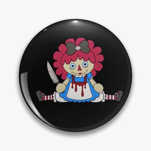 Item preview, Annabelle Sticker - Creepy Raggedy Ann  designed and sold by bycassidydesign.