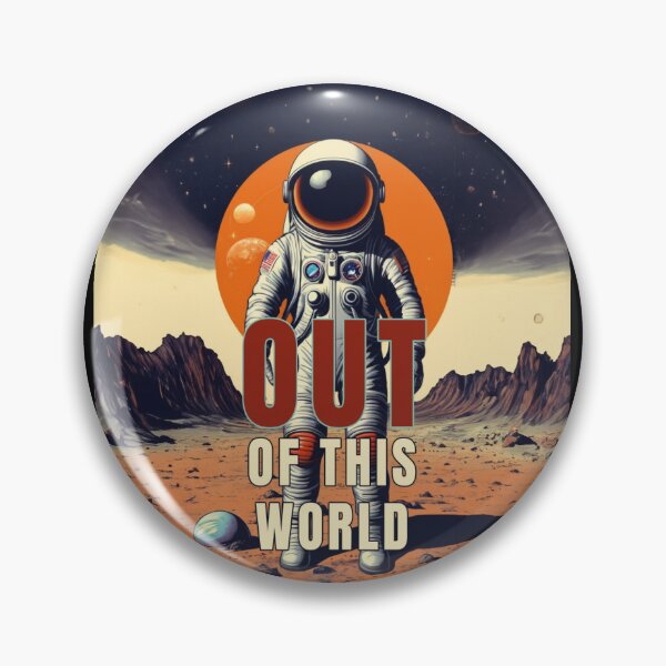 Item preview, out of this world , NASA space design astronaut gif designed and sold by La Loca.