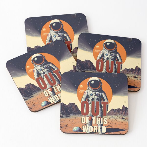 Item preview, out of this world , NASA space design astronaut gif designed and sold by La Loca.