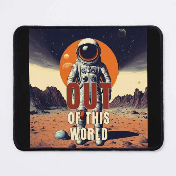 Item preview, out of this world , NASA space design astronaut gif designed and sold by La Loca.