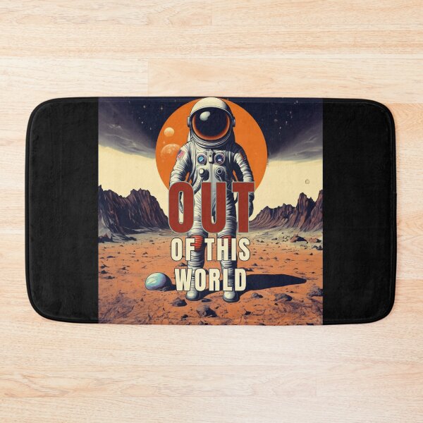 Item preview, out of this world , NASA space design astronaut gif designed and sold by La Loca.