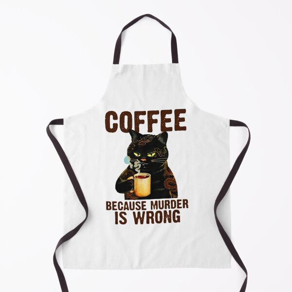 Item preview, Coffee because murder is wrong designed and sold by theStellar.