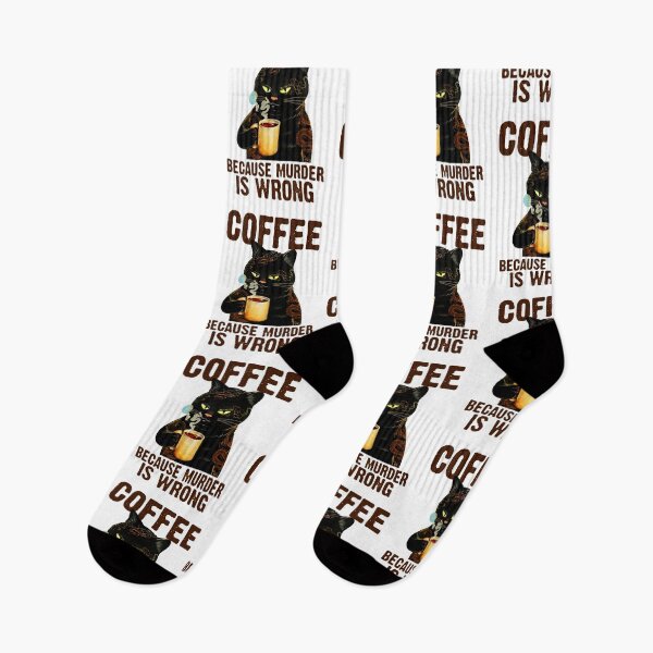 Item preview, Coffee because murder is wrong designed and sold by theStellar.