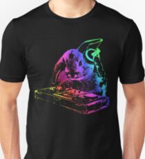 Bunny Neon DJ Unisex T-Shirt