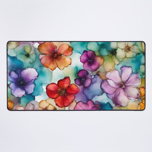 Item preview, Dainty Alcohol Ink Floral Pattern 3 designed and sold by Tom-Johnson.
