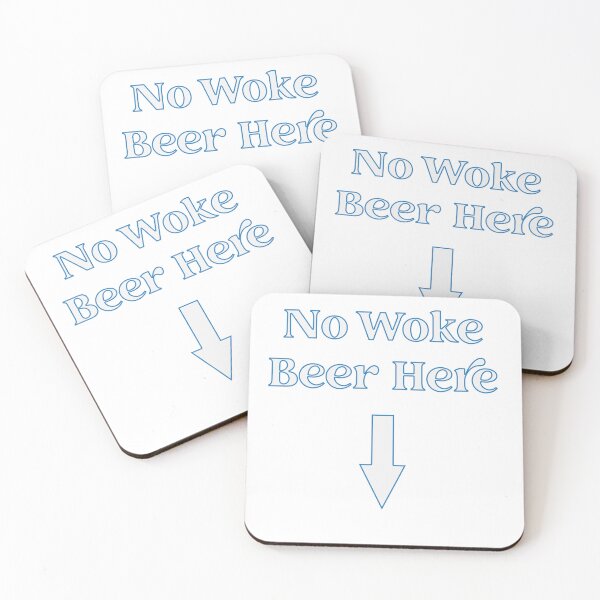 Item preview, No Woke Beer Here designed and sold by hotfromaz.