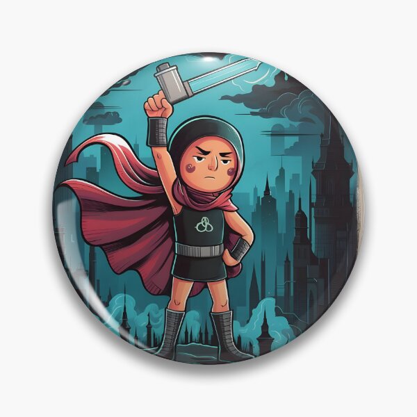 Item preview, Asthma Warrior: Fight for Breath Sticker designed and sold by DIUMERI.