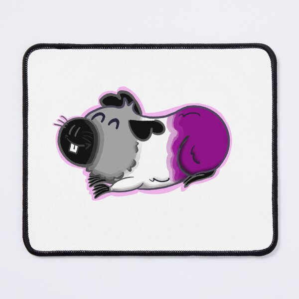 Item preview, Asexual Pride Guinea Pig designed and sold by LouiEspoArt.