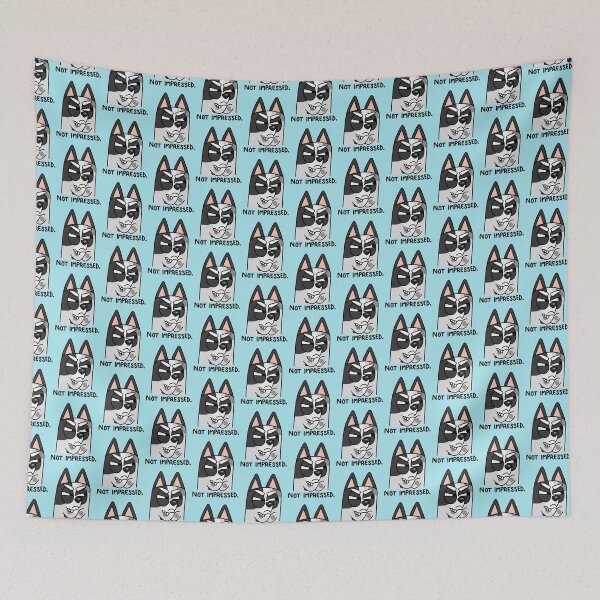 Item preview, muffie is not impressed. designed and sold by nathanlittle147.