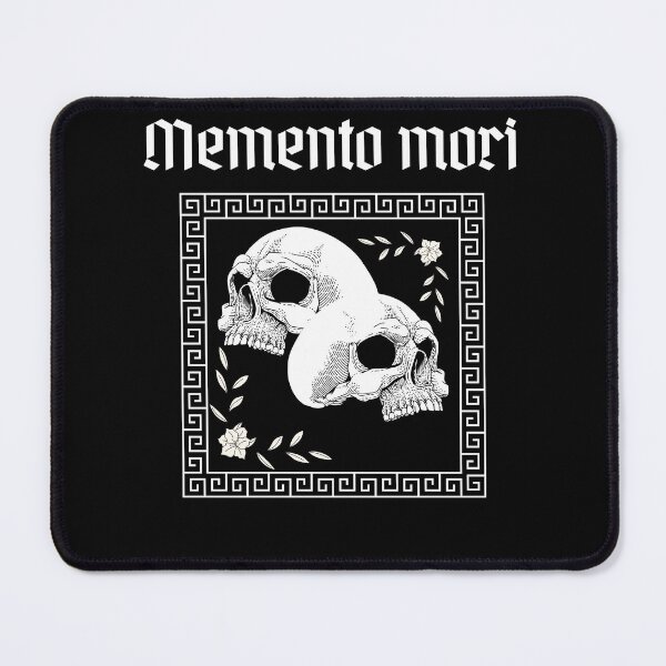 Item preview, Memento Mori stoic quote with skull Stoic Philosophy designed and sold by FunTee's.