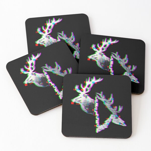 Item preview, Deer Glitch Life and Death designed and sold by Nav19at0r.