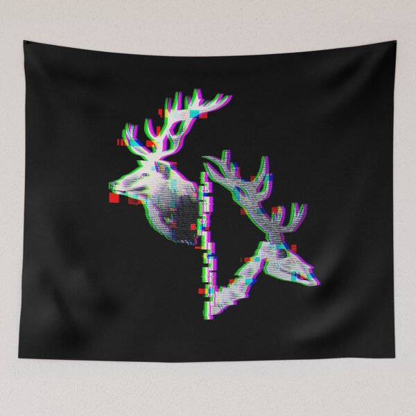 Item preview, Deer Glitch Life and Death designed and sold by Nav19at0r.