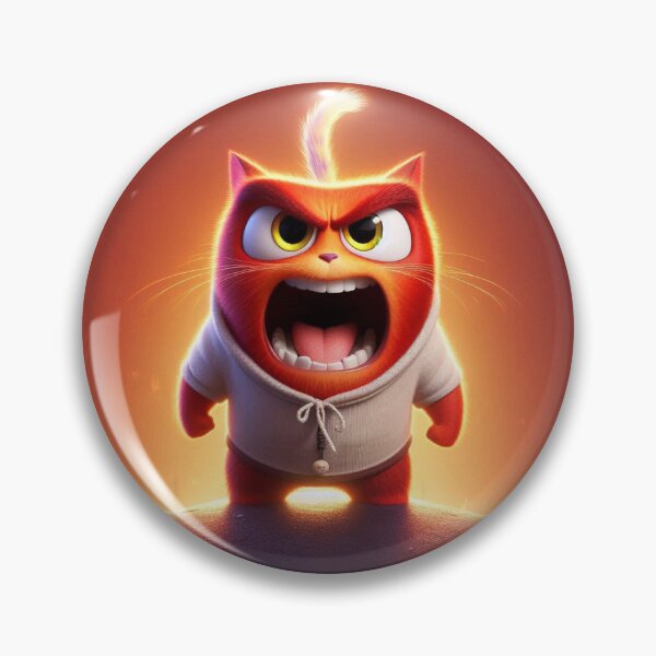 Item preview, Anger Cat Inside Out - Michi Ira Del Revés designed and sold by FashionTales.