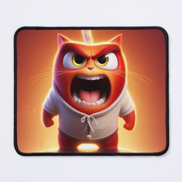 Item preview, Anger Cat Inside Out - Michi Ira Del Revés designed and sold by FashionTales.