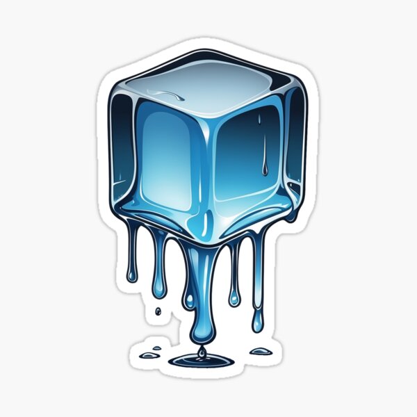 Item preview, Ice Cube Melting designed and sold by OurGirlGertie.
