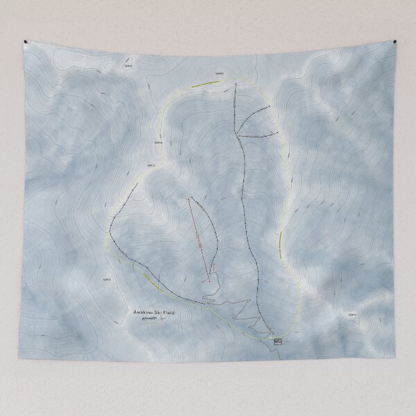 Item preview, Awakino Ski Field designed and sold by Mapsynergy.