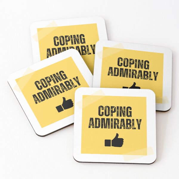 Item preview, Coping Admirably designed and sold by tmachtan.