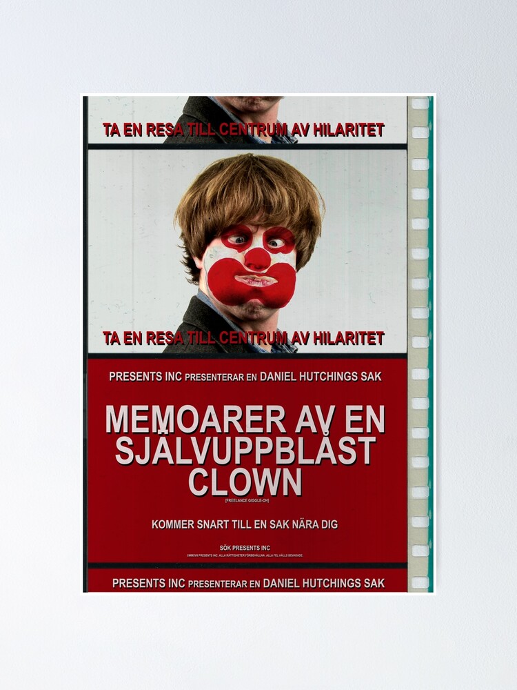 Thumbnail 1 of 3, Poster, Freelance Giggle-oh Movie Poster - Swedish designed and sold by PresentsInc.