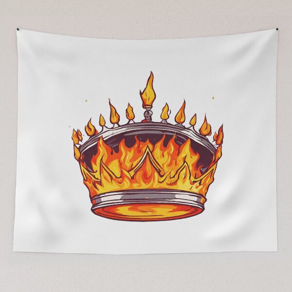 Item preview, Flaming Crown Majesty 4 designed and sold by Tom-Johnson.