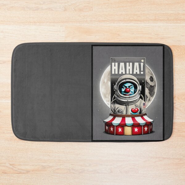 Item preview, FUNNY FAKE DESIGN SPACE MOON, clown astronaut design gif designed and sold by La Loca.