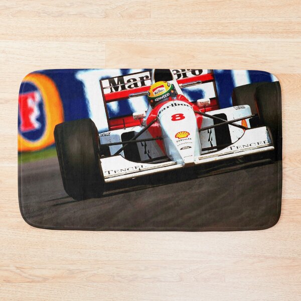 Item preview, Ayrton Senna racing in the 1993 MP4-8 racecar designed and sold by Rodissimus1984.