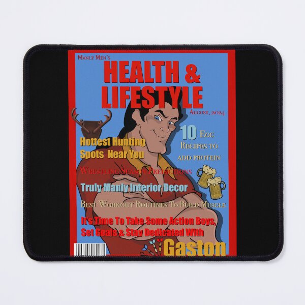 Item preview, Manly Men's Health & Lifestyle designed and sold by AndTheSunRan0n.