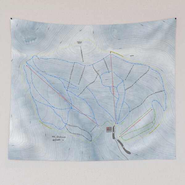 Item preview, Mt. Dobson Resort designed and sold by Mapsynergy.