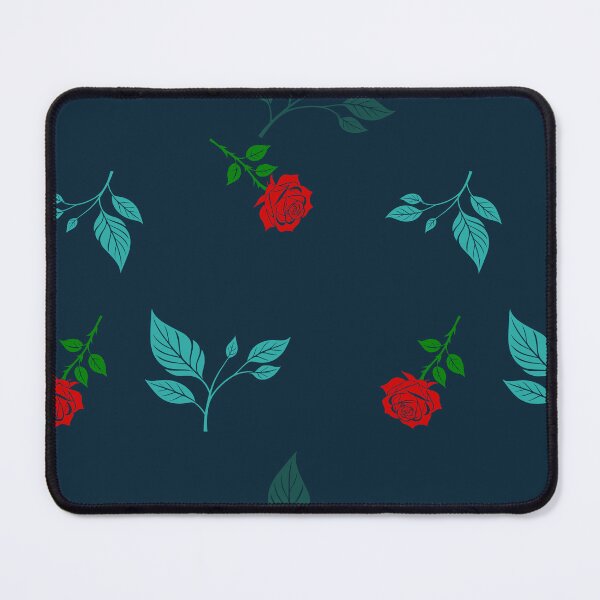 Item preview, Leaves and roses pattern designed and sold by Pixevol.