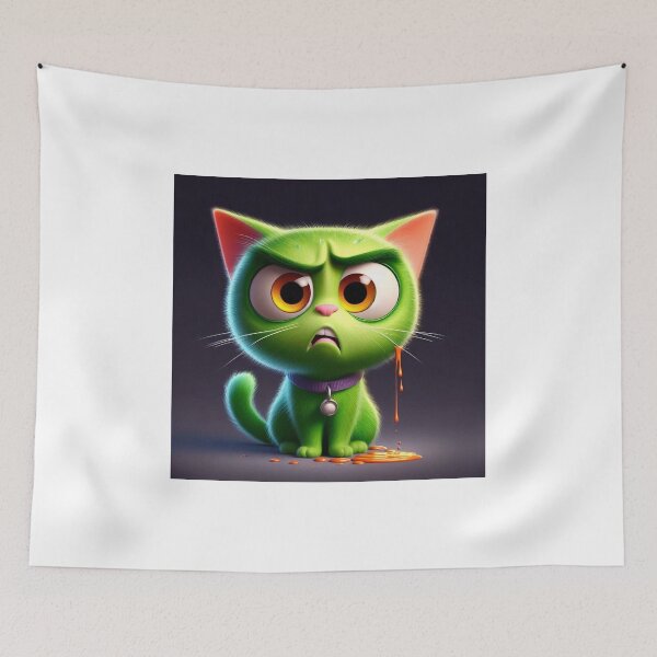 Item preview, Disgusting Cat Inside Out - Michi Asco Del Revés designed and sold by FashionTales.