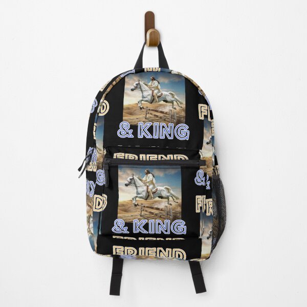 Item preview, Friend and king is Jesus on horseback christian funny cute crazy gifts designed and sold by thankful-loco.