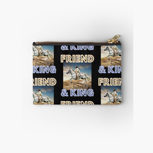 Item preview, Friend and king is Jesus on horseback christian funny cute crazy gifts designed and sold by thankful-loco.