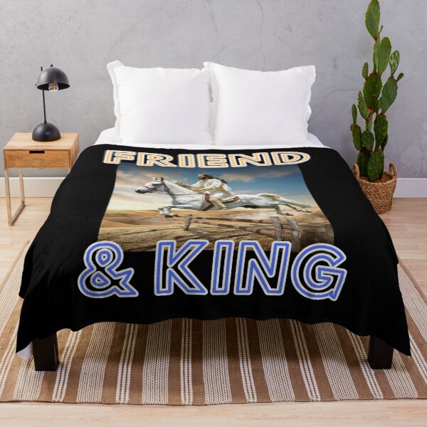 Item preview, Friend and king is Jesus on horseback christian funny cute crazy gifts designed and sold by thankful-loco.