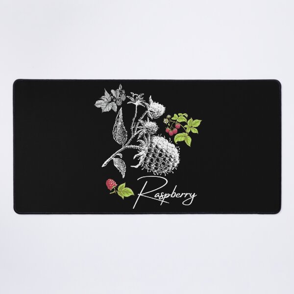 Item preview, Vintage Drawing Raspberry Plant Design designed and sold by EarthArtDesigns.