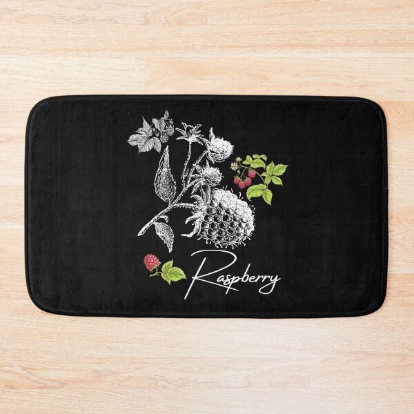 Item preview, Vintage Drawing Raspberry Plant Design designed and sold by EarthArtDesigns.