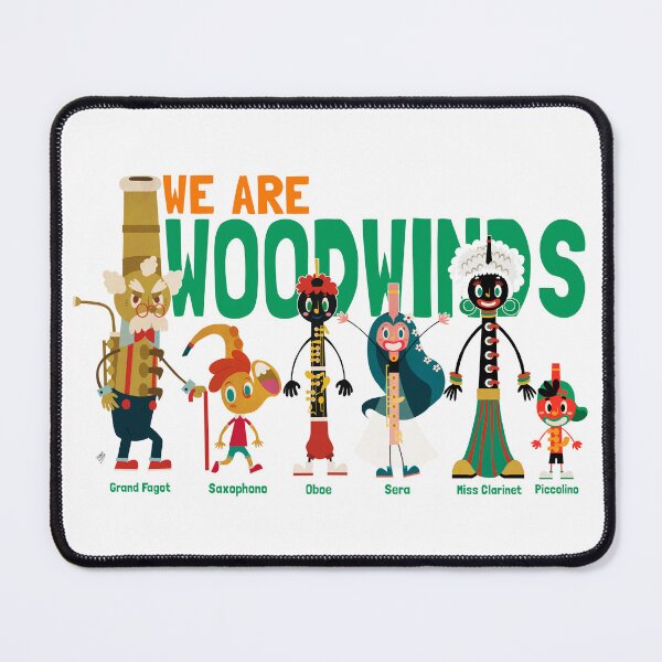 Item preview, WE ARE WOODWINDS designed and sold by sebasvieira.