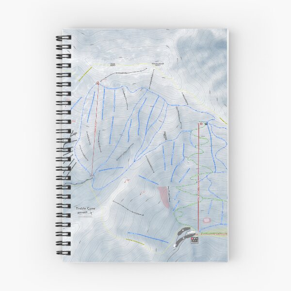 Item preview, Treble Cone Resort designed and sold by Mapsynergy.