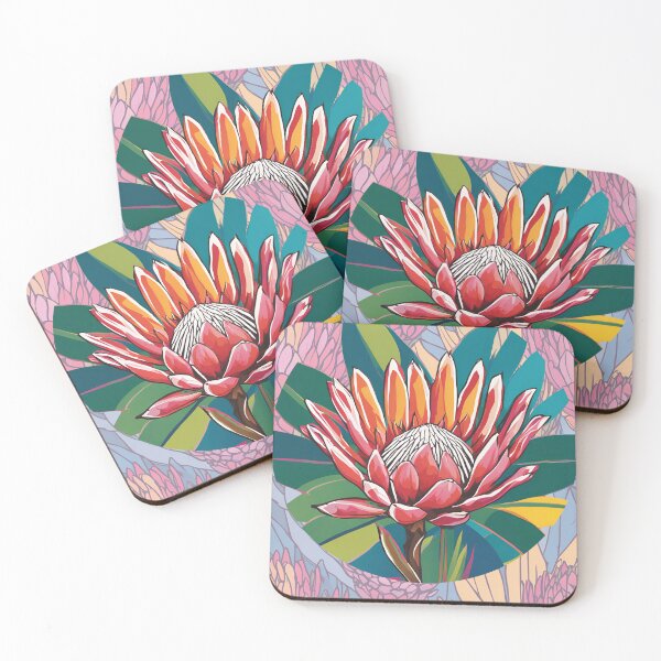 Item preview, Protea flower lovers designed and sold by Yeyishop.