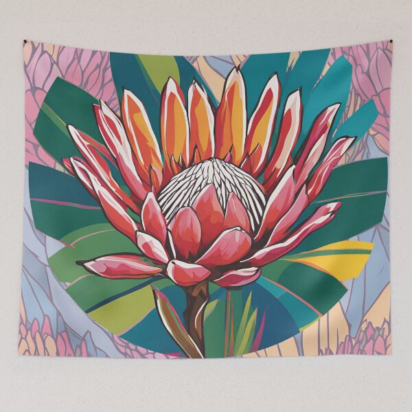 Item preview, Protea flower lovers designed and sold by Yeyishop.