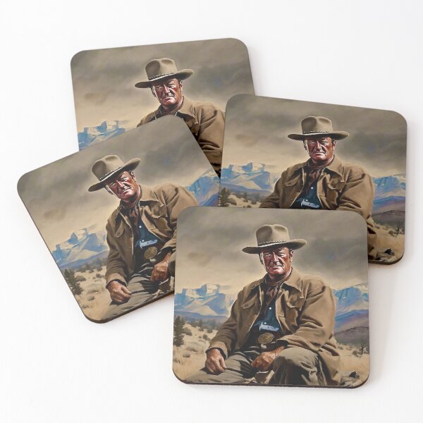 Item preview, John Wayne designed and sold by Island Art Studios.