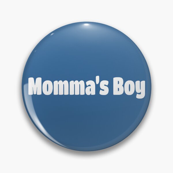 Item preview, Momma's Boy (White Text) designed and sold by Flirty Merch.