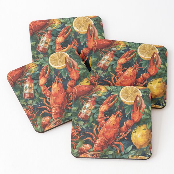 Item preview, Crawfish Boil Bliss Digital Watercolor Art designed and sold by MotherOfMany87.